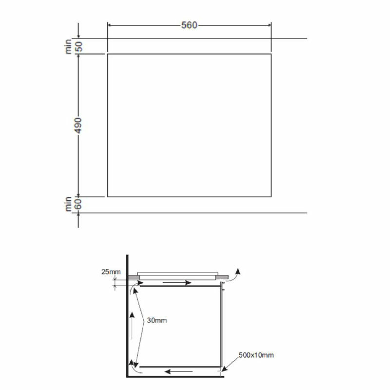 Placa vitrocerámica Fagor 3VFT-33AC – 3 zonas (extensible 27/21 cm), 5.700 W, control táctil y bloqueo infantil