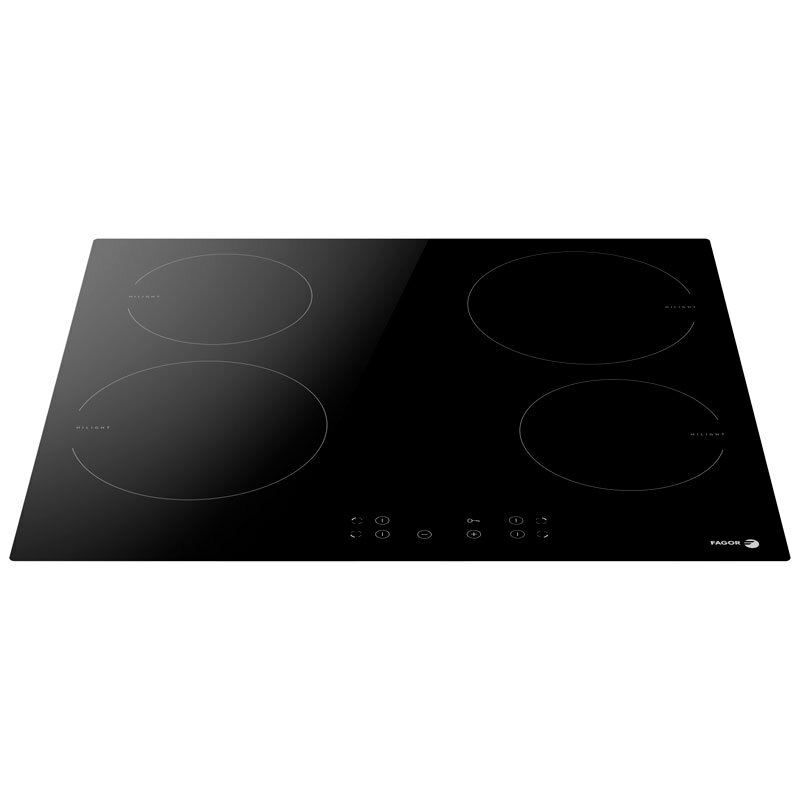 Placa vitrocerámica Fagor 3VFT-40AC – 60 cm, 4 zonas, mandos táctiles