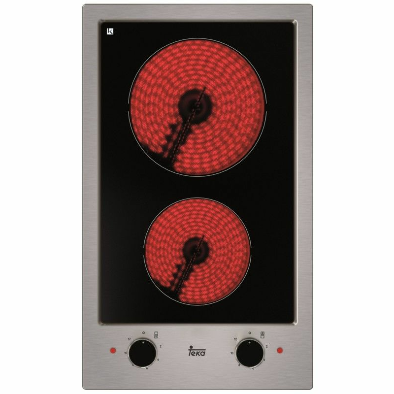 Placa vitrocerámica Teka EFX 30.1 2H – 2 zonas High‑Light, 3.000 W, Bloqueo infantil