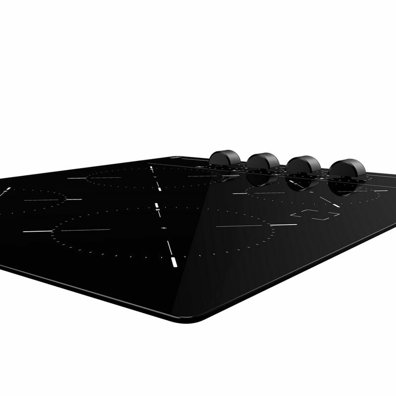 Placa vitrocerámica Teka TBC 64000 XFL – 60 cm, 4 zonas High Light, Booster 6.000 W