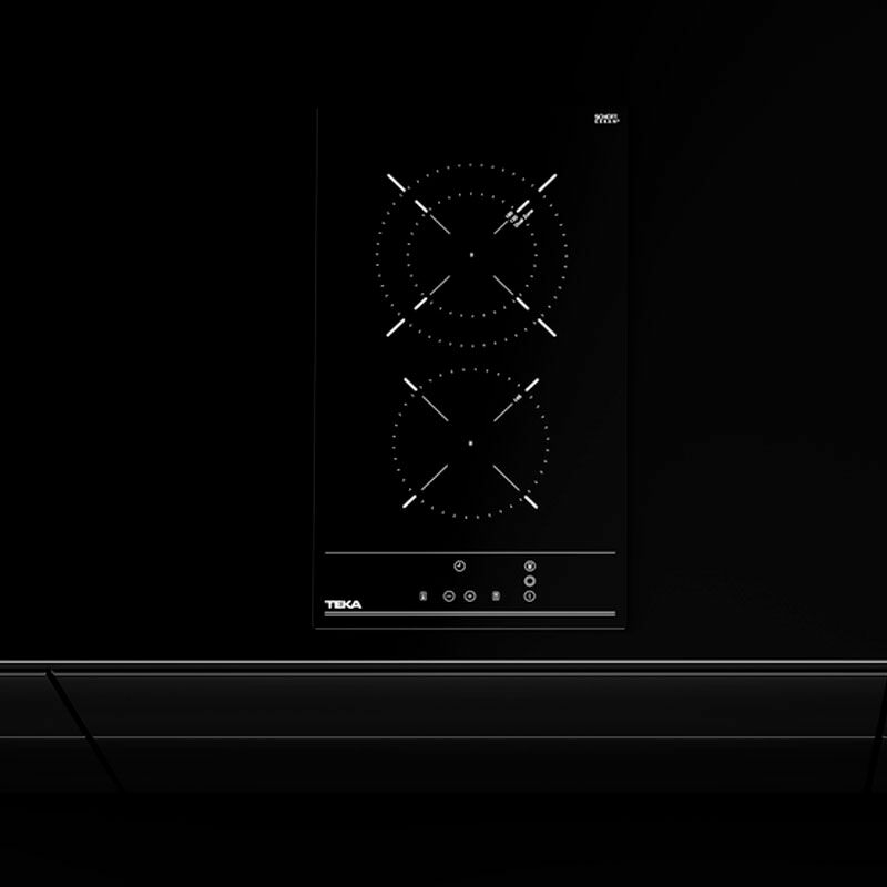 Placa vitrocerámica Teka TBC 32010 TTC – 30 cm, 2 zonas High Light, Booster