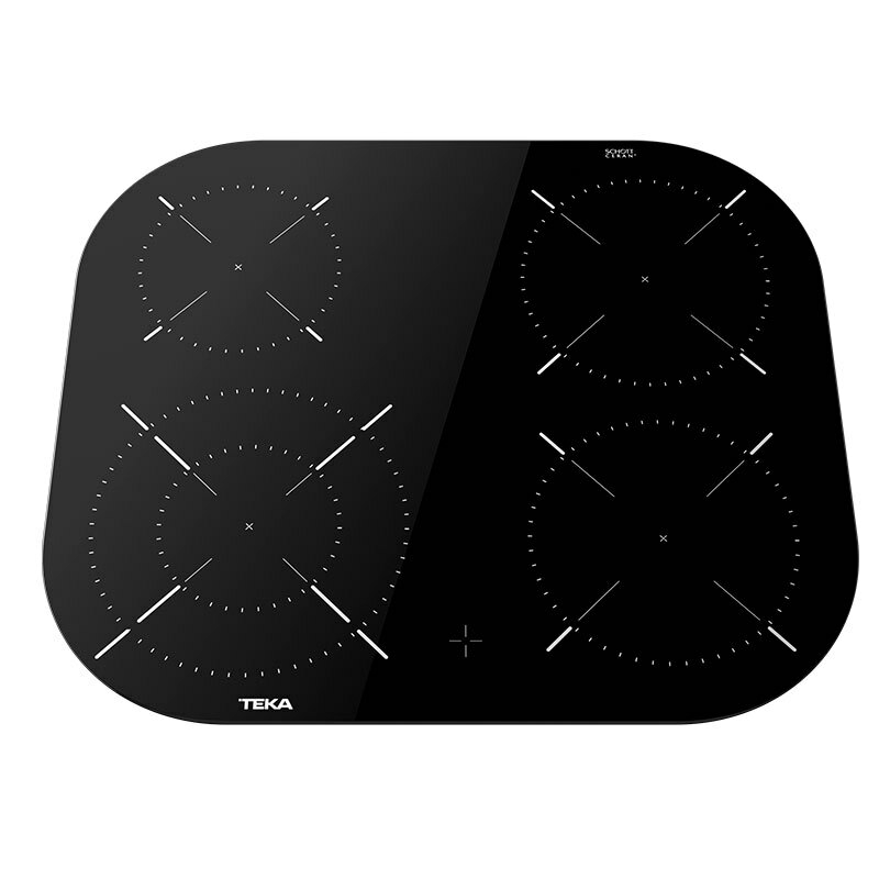 Placa vitrocerámica Teka TCC 64000 PLV – 60 cm, 4 zonas High Light, 6.900 W