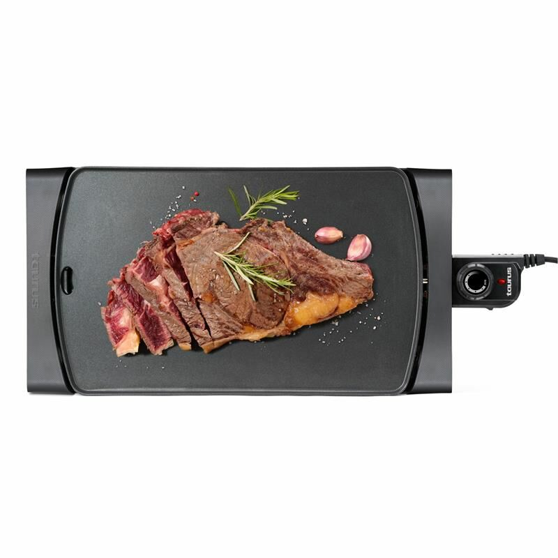 Plancha de asar Taurus Steakmax 2600 – 2600 W, Placa XXL 49 x 27 cm, Triple Skin antiadherente