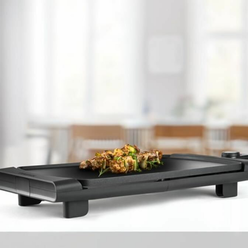 Plancha de asar Taurus Steakmax 2600 – 2600 W, Placa XXL 49 x 27 cm, Triple Skin antiadherente