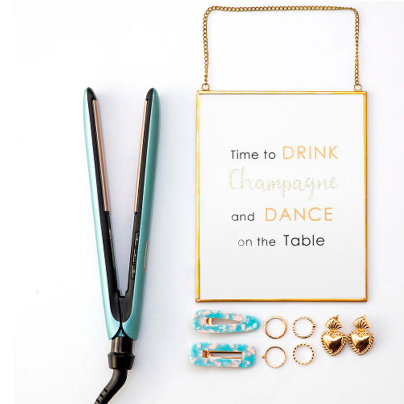 Plancha de pelo Remington S9300 – Cerámica avanzada, Tecnología iónica, Placas extralargas