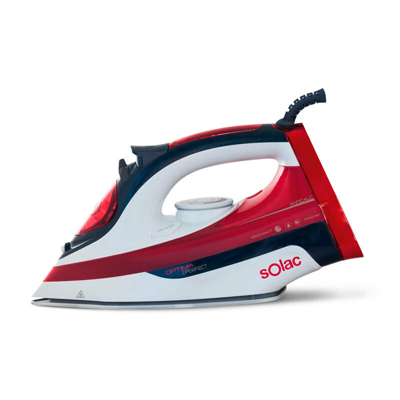 Plancha de vapor Solac PV2014 – 2600 W, suela cerámica, golpe vapor 170 g/min