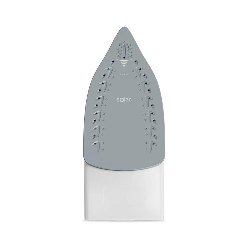Plancha de vapor Solac PV2400 – 2400 W, suela cerámica, golpe 120 g/min
