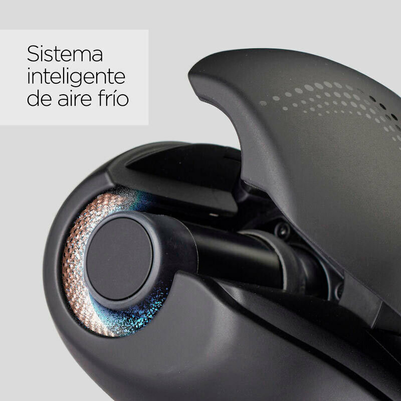 Moldeador automático BaByliss Wave Secret Air C1900E – Cámara cerámica 37 mm, 3 temperaturas 180-230 °C, Cool Air Smart