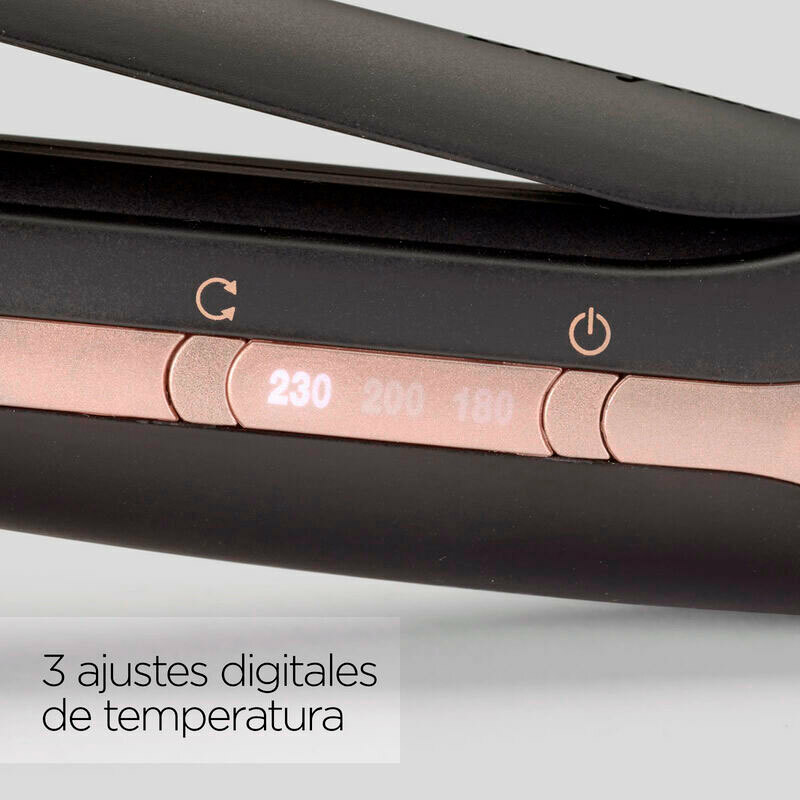 Moldeador automático BaByliss Wave Secret Air C1900E – Cámara cerámica 37 mm, 3 temperaturas 180-230 °C, Cool Air Smart