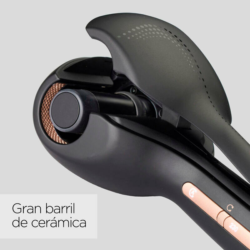 Moldeador automático BaByliss Wave Secret Air C1900E – Cámara cerámica 37 mm, 3 temperaturas 180-230 °C, Cool Air Smart