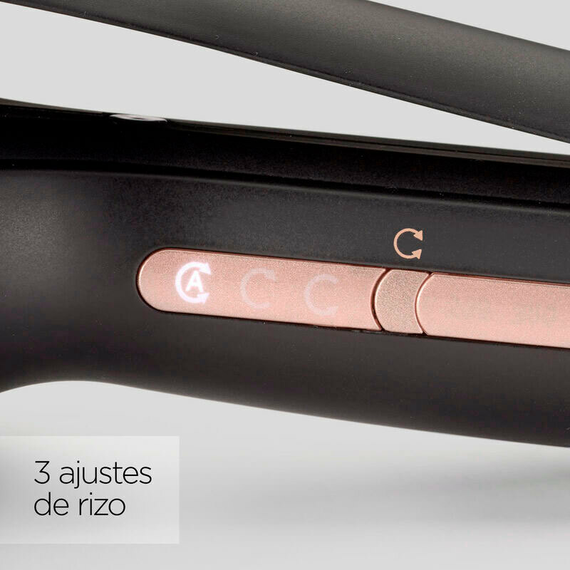 Moldeador automático BaByliss Wave Secret Air C1900E – Cámara cerámica 37 mm, 3 temperaturas 180-230 °C, Cool Air Smart