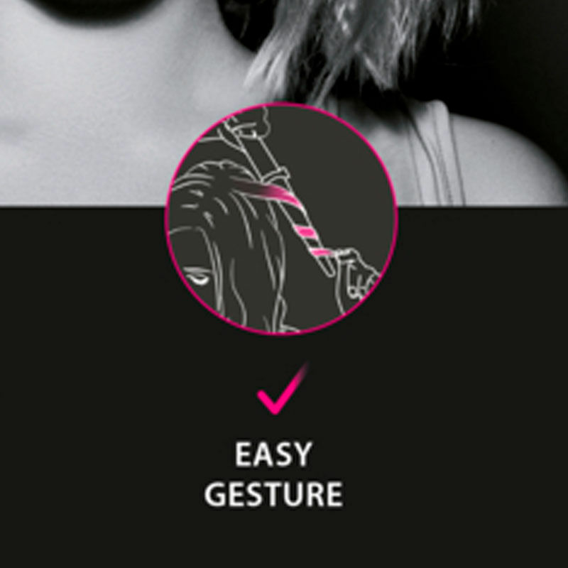 Rizador cónico Rowenta CF3242F0 – 13-25 mm, Keratin & Shine, Digital 120-200°C