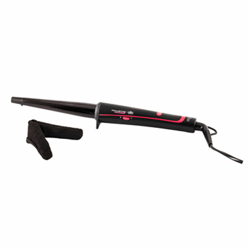 Rizador cónico Rowenta CF3242F0 – 13-25 mm, Keratin & Shine, Digital 120-200°C