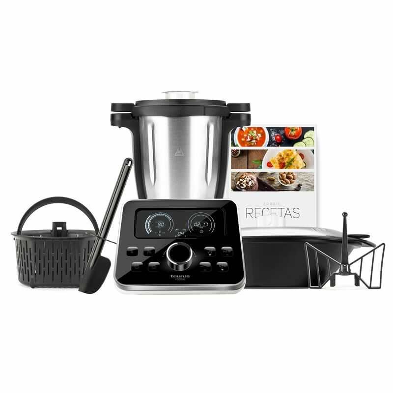 Robot de cocina Taurus Foodie – 1500 W, 31 funciones, jarra 3,5 L