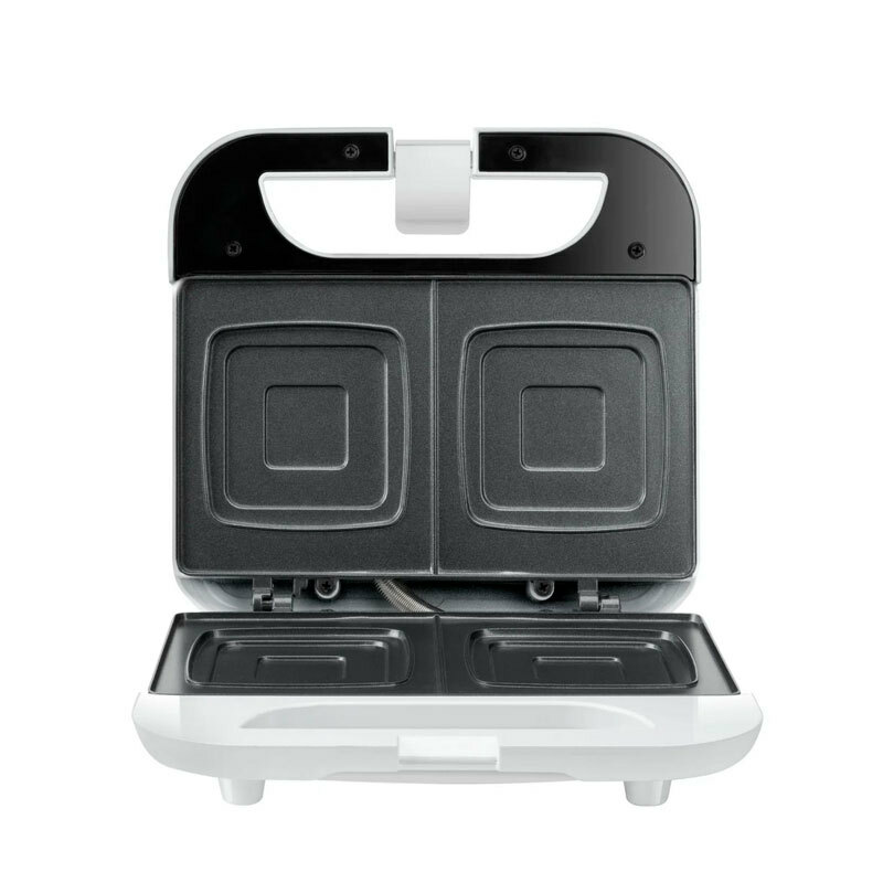 Sandwichera Solac SD5054 Buon Sandwich II – 2 sándwiches, 750 W, placas antiadherentes