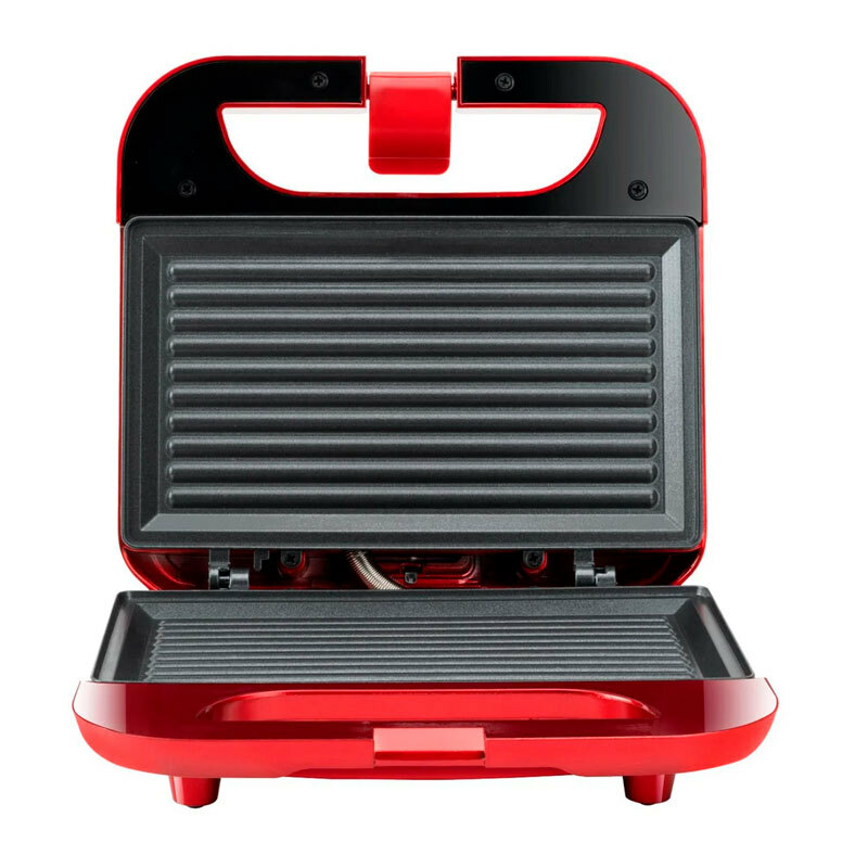 Sandwichera Grill Solac SD5058 – 750 W, 2 sándwiches, placas antiadherentes