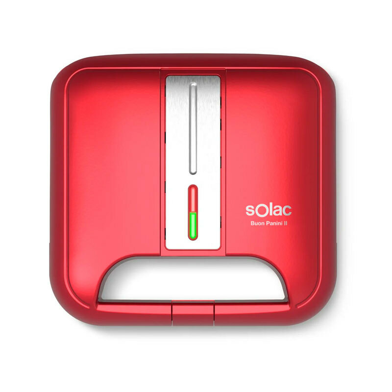 Sandwichera Grill Solac SD5058 – 750 W, 2 sándwiches, placas antiadherentes