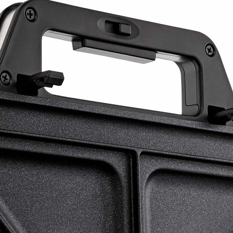 Sandwichera WMF LONO – 2 sándwiches XXL, 800 W, Acero inoxidable