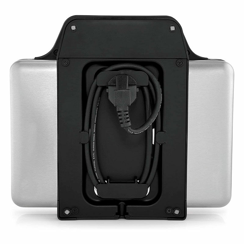 Sandwichera WMF LONO – 2 sándwiches XXL, 800 W, Acero inoxidable