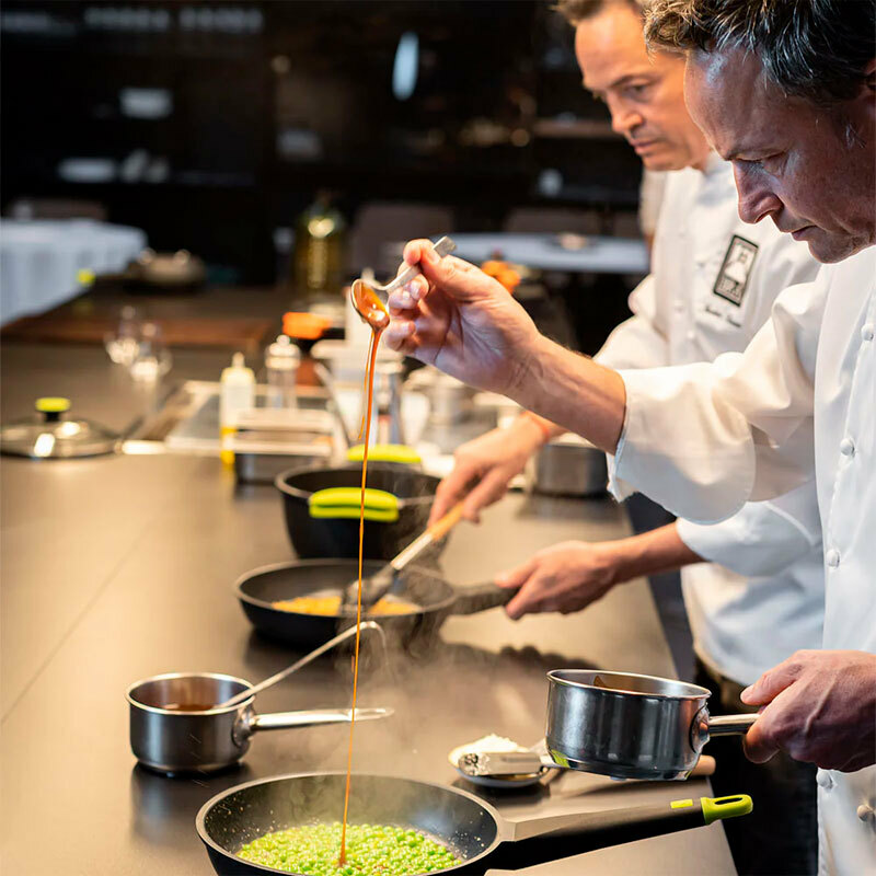 Sartén Foodie BRA A491218 – Aluminio fundido, Antiadherente tricapa, Full induction