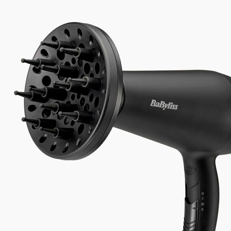 Secador de pelo BaByliss D215DE – 2200 W, cerámica, difusor incluido