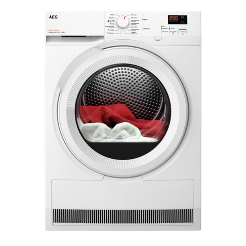 Secadora AEG TR808A2OB – 8 kg, Bomba de calor, A+++