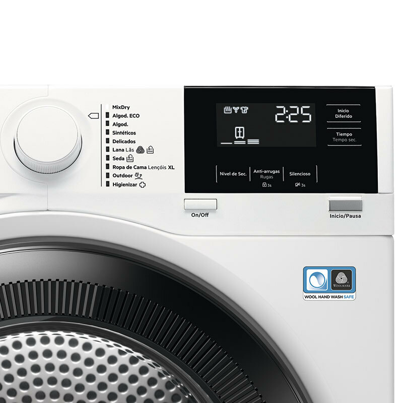 Secadora AEG TR818A4OB – 8 kg, Bomba de calor, Motor inverter