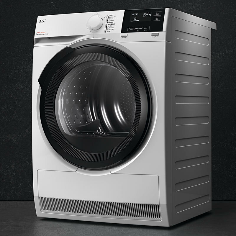 Secadora AEG TR818A4OB – 8 kg, Bomba de calor, Motor inverter