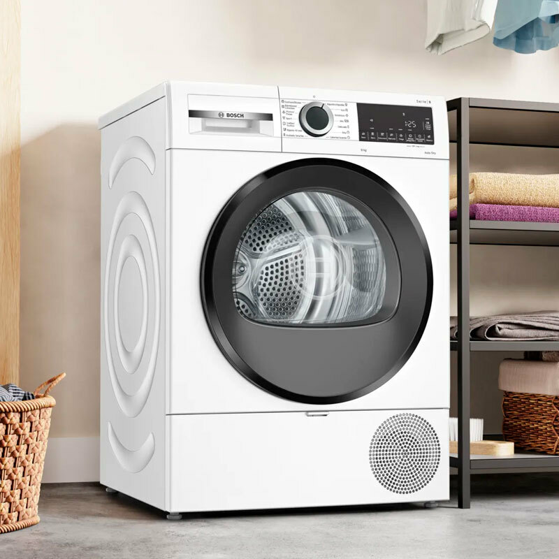 Secadora Bosch WQG24200ES – 9 kg, Bomba de calor, AutoDry