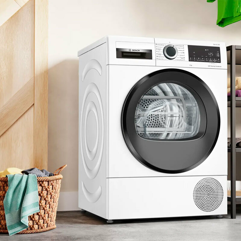 Secadora Bosch WQG245D0ES Serie 6 – 9 kg, Bomba de calor, AutoDry