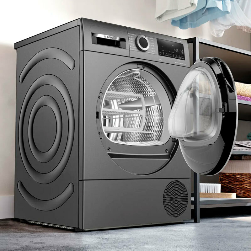 Secadora Bosch WQG245DRES – 9 kg, Bomba de calor, Home Connect