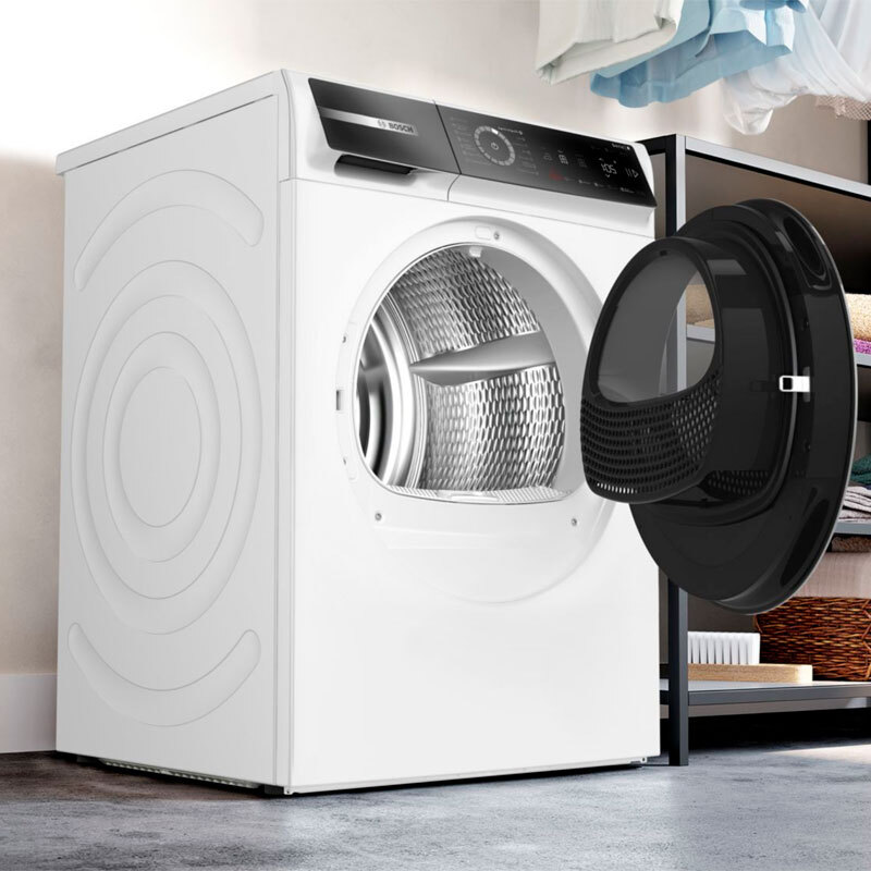 Secadora Bosch WRB247D0ES Serie 8 – Bomba de calor A, 9 kg, Home Connect