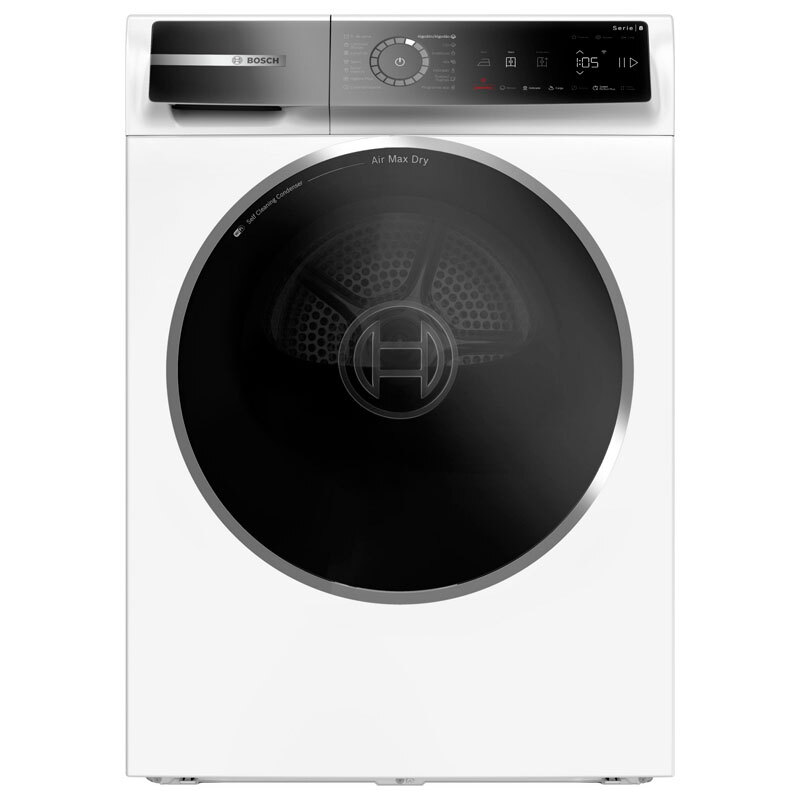 Secadora Bosch WRB247D0ES Serie 8 – Bomba de calor A, 9 kg, Home Connect