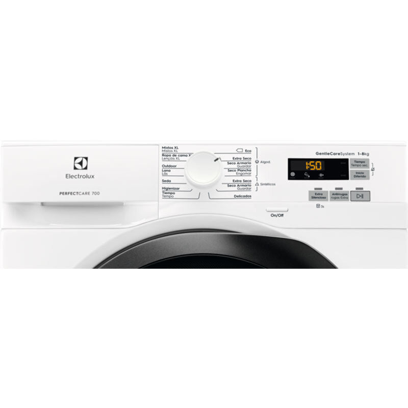 Secadora libre instalación Electrolux EW7H5833LB – Bomba de calor, A+++, 8 kg