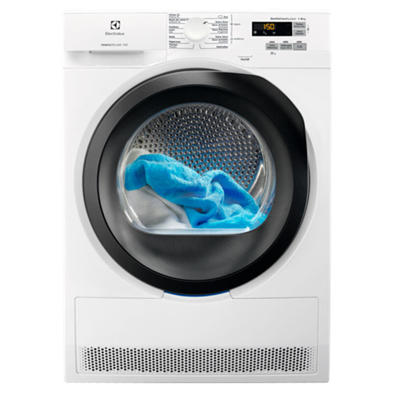 Secadora libre instalación Electrolux EW7H5833LB – Bomba de calor, A+++, 8 kg