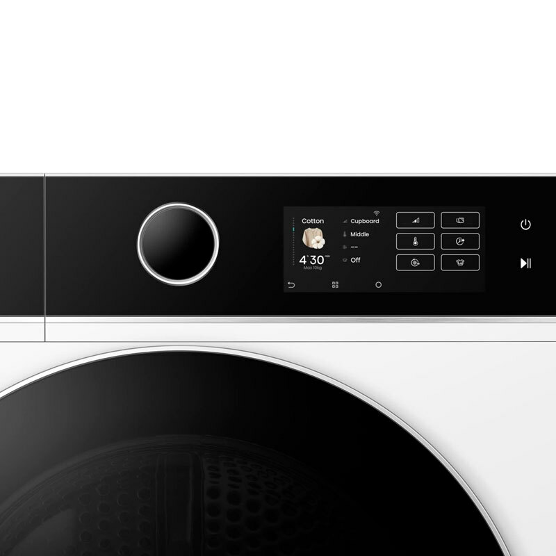 Secadora de libre instalación Hisense DH5I104BWAB – Bomba de calor, 10 kg, Clase A