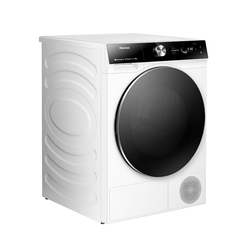 Secadora Hisense DH7S107BW – 10 kg, Bomba de calor, WiFi