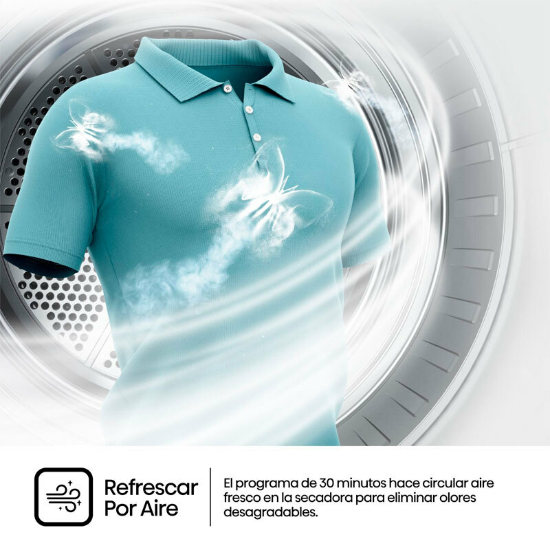 Secadora bomba de calor Hisense DHQE900UWDC – 9 kg, 15 programas, sensor de humedad