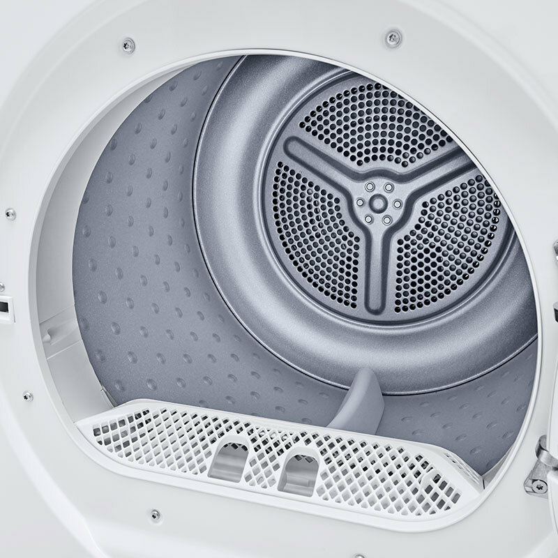 Secadora frontal LG RH80T2AP6RM – 8 kg, Bomba de calor, Clase A++