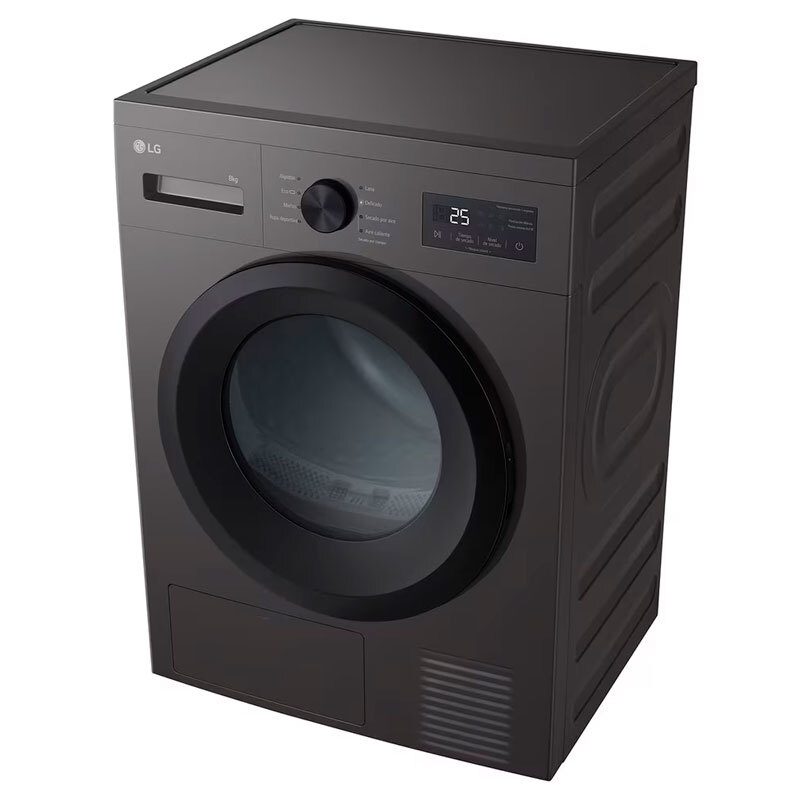 Secadora Bomba de Calor LG RHA1008NDK – 8 kg, A++, Libre instalación