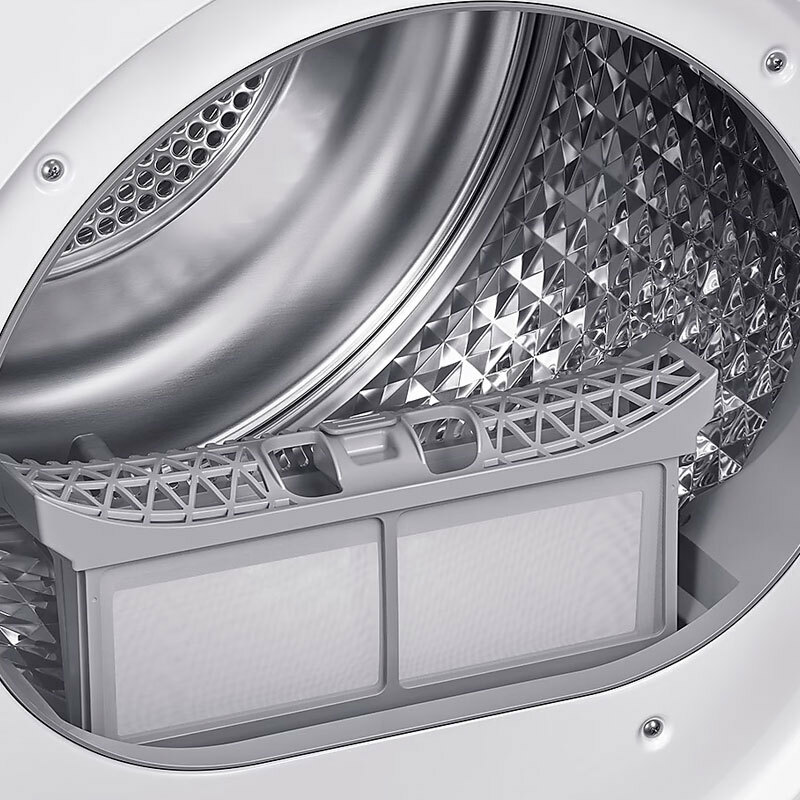 Secadora Samsung DV90DG52A0AEEC – 9 kg, Bomba de calor, WiFi SmartThings