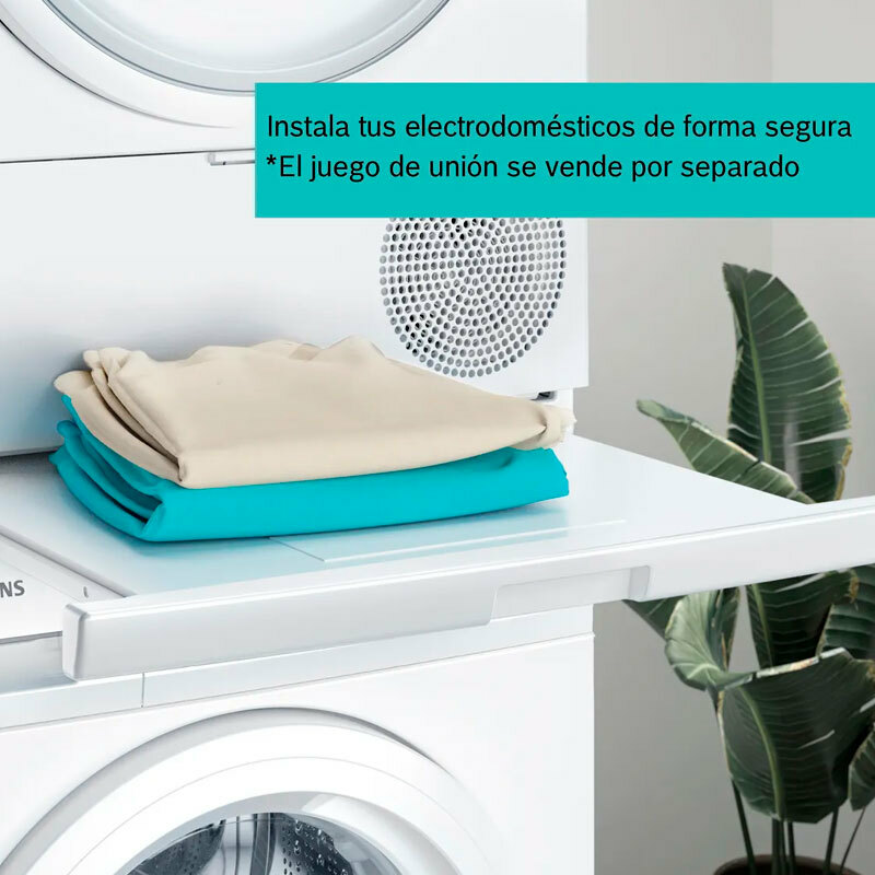 Secadora Siemens WQ45G2D1ES – 9 kg, Bomba de calor, Condensador autolimpiante