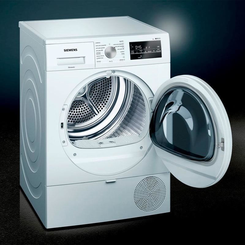 Secadora de ropa Siemens WT47R461ES – Bomba de calor, 8 kg, A+++