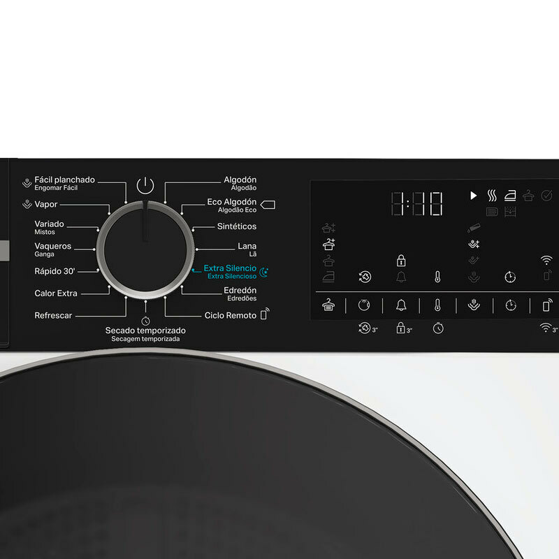 Secadora libre instalación Whirlpool CWD104MWBSSPT – 10 kg, Bomba de calor, WiFi