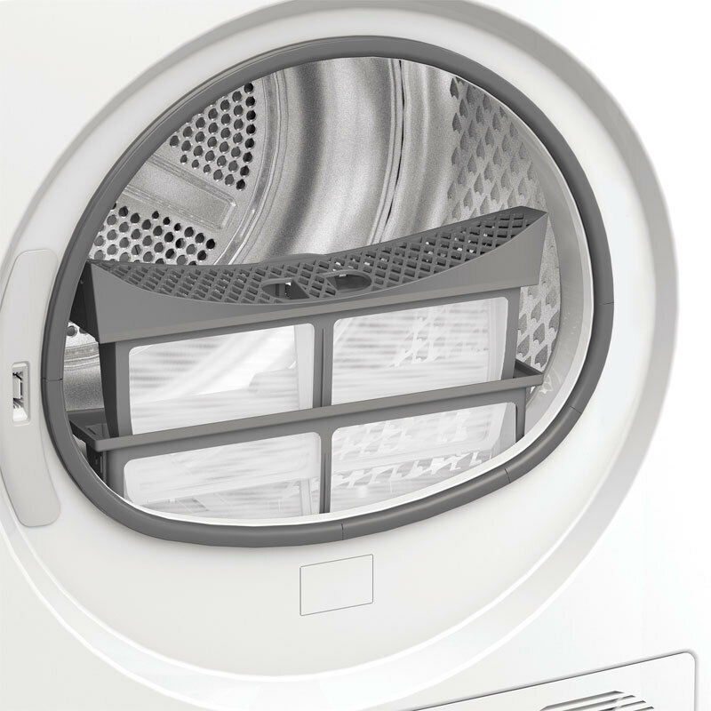 Secadora Whirlpool CWD84MWBSSPT – 8 kg, Bomba de calor, Wi‑Fi