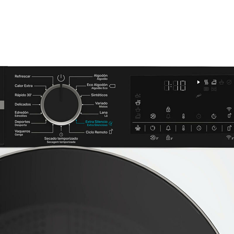 Secadora Whirlpool CWD84MWBSSPT – 8 kg, Bomba de calor, Wi‑Fi