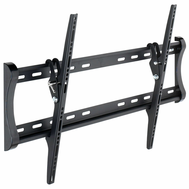 Soporte de pared TV Vivanco BTI 6080 – Hasta 85", Perfil bajo 3,6 cm, Inclinable 12°