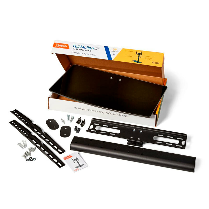 Soporte sobremesa Vogels MS3085 – 32–65", Ajuste altura, Soporta 25 kg