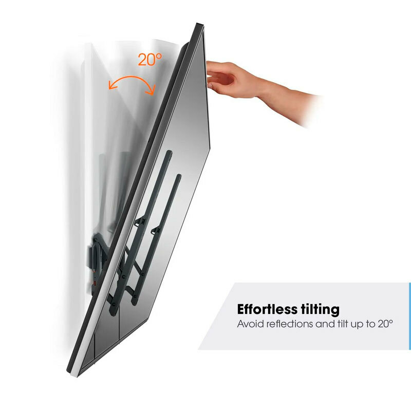 Soporte de pared Vogel's TVM 3413 – 32–65", Inclinable 20°, ClickLoc seguro