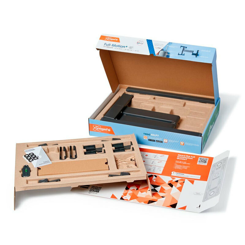 Soporte de pared articulado Vogels TVM 3463 – OLED 32–65", Full-motion 180°, Soporta 25 kg